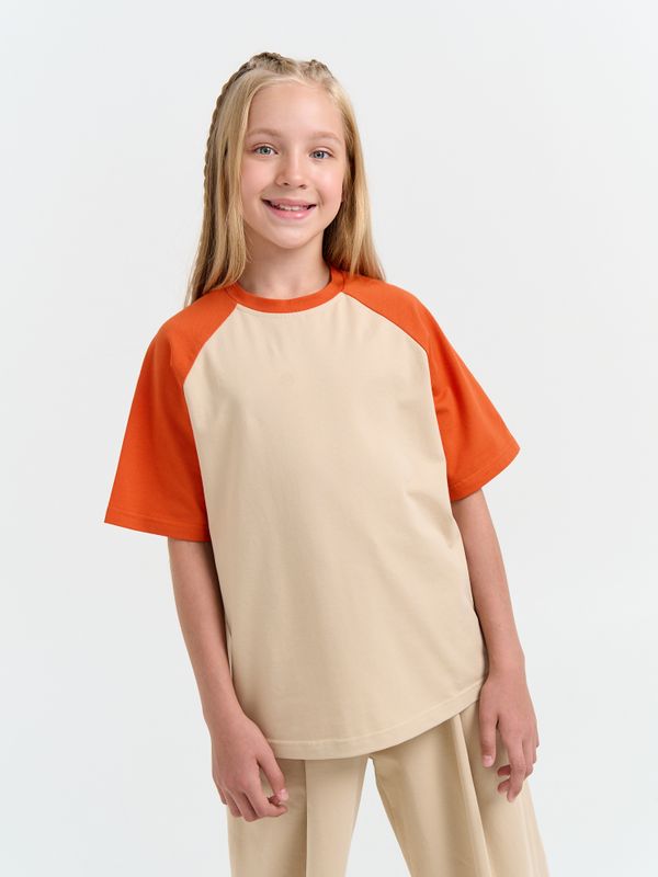 Футболка колор блок 