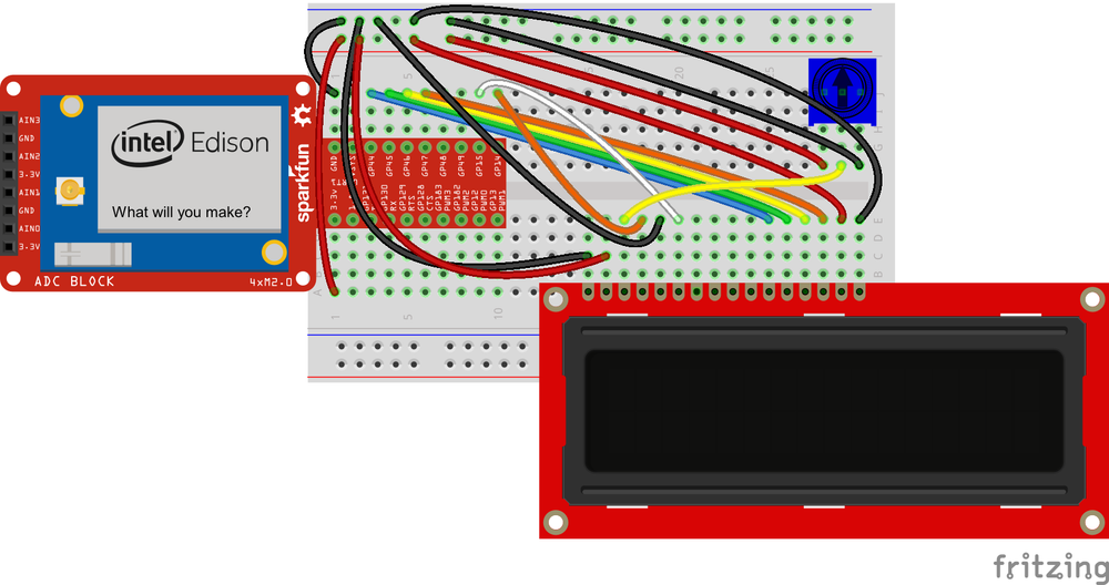 Микрокомпьютер SparkFun Inventor's Kit Intel Edison (KIT-13742)