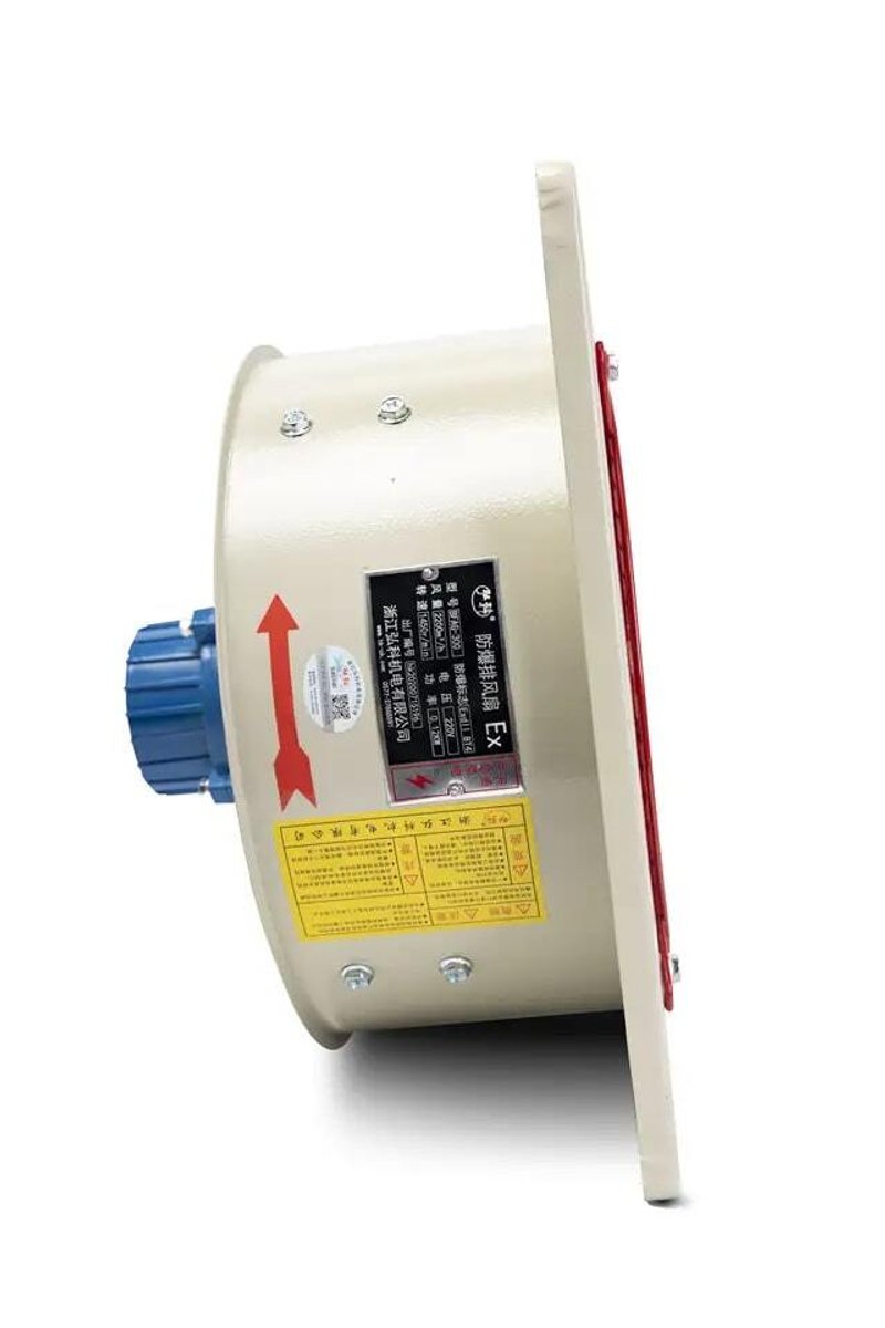 YWF-Ex-300S-B взрывозащищенный вытяжной вентилятор с настенной панелью