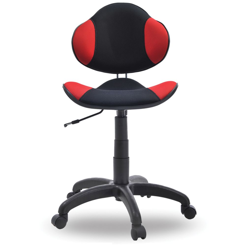 Кресло детское Фабрикант Джерси, ткань TW, черн/красный № 9/№ 7, г/п 140, PL 600