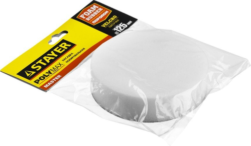 Насадка полировальная 125 мм поролон на липучке (STAYER)