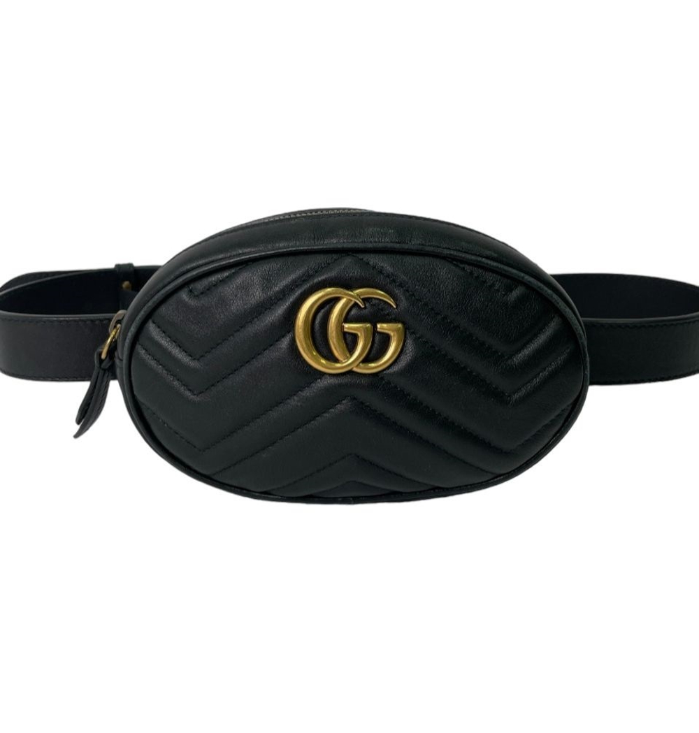 Gg marmont matelassé leather belt bag price hot sale