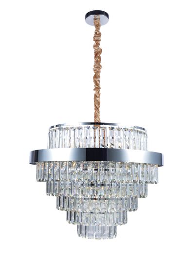 9143R/16A CHR (1) Люстра (в 2-х коробках) (NW)