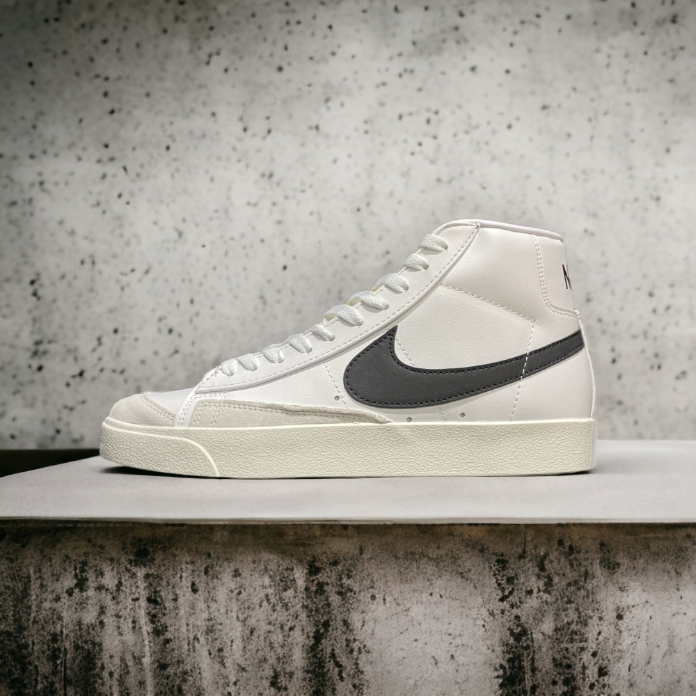 White black nike blazer online