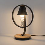 Настольная лампа Home Light Астерия MMD-LED E013-3-1xE27 черный