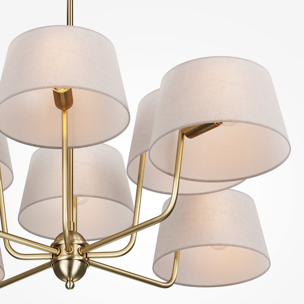 Люстра на штанге Maytoni Modesto MOD360PL-08BS