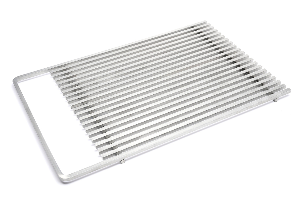 Нержавеющая решетка гриль 50*33,5см с одной ручкой