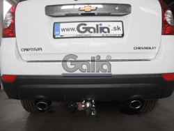 Фаркоп оцинкованный Galia C060A для Chevrolet Captiva 2006-2013, 2013-2018, Opel Antara 2006-2013, 2013-2017(паспорт и сертификат в комплекте)(без электрики)