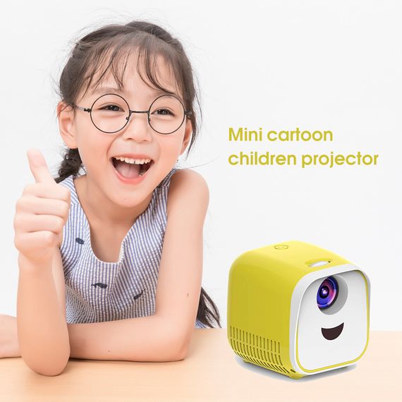 Proyektor \ Projector \ проектор Домашний кинотеатр Your Best Playmate yellow