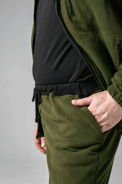 Флисовый костюм мужской комби