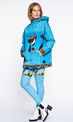 Куртка "Миро", по мотивам абстрактной живописи Жоан Миро