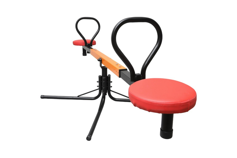 Качели детские балансировочные с каруселью