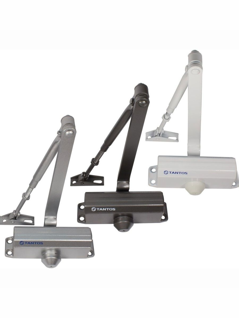 Доводчик дверной TS-DC045 серебро