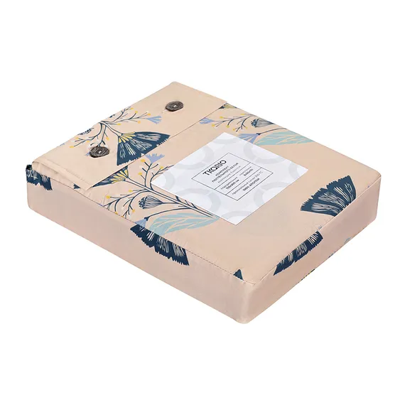 Комплект постельного белья "Летний цветок" из премиального сатина из коллекции russian north, 150х200 см