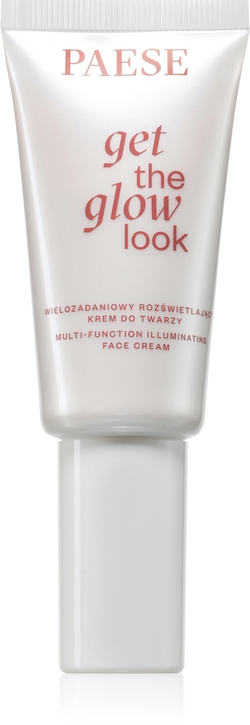 Paese Get The Glow Look Illuminating Face Cream - Многофункциональный тонирующий крем с осветляющим эффектом, 30 ml