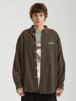 Мужская Рубашка Washed Denim