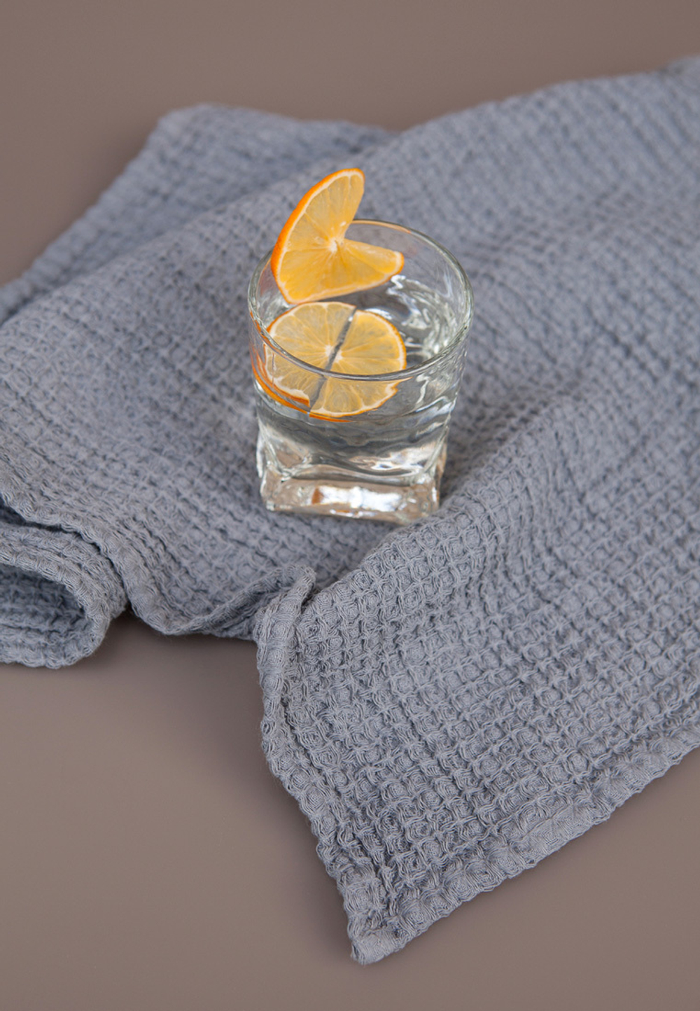 Набор полотенец кухонных 2шт 50x70см Luxberry Happy to Cook серый