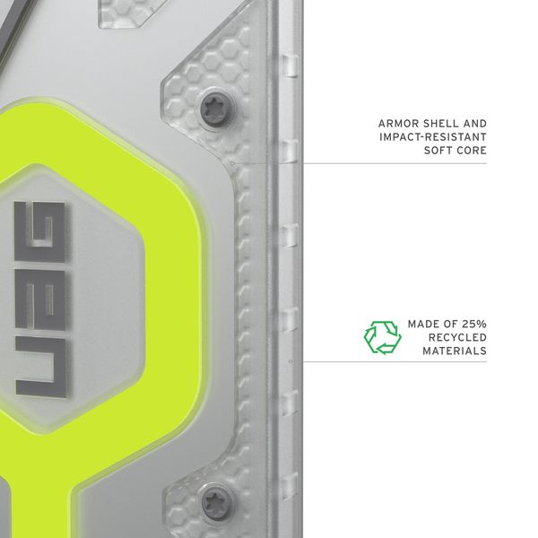 Чехол Uag Pathfinder Clear Case для Galaxy S26 Ultra, Неон | Active Neon Lanyard