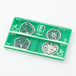 Скрепки Midori E-Clips Leaf (16 шт)