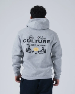 Худи KINGZ Jiu Jitsu Culture Tee серая