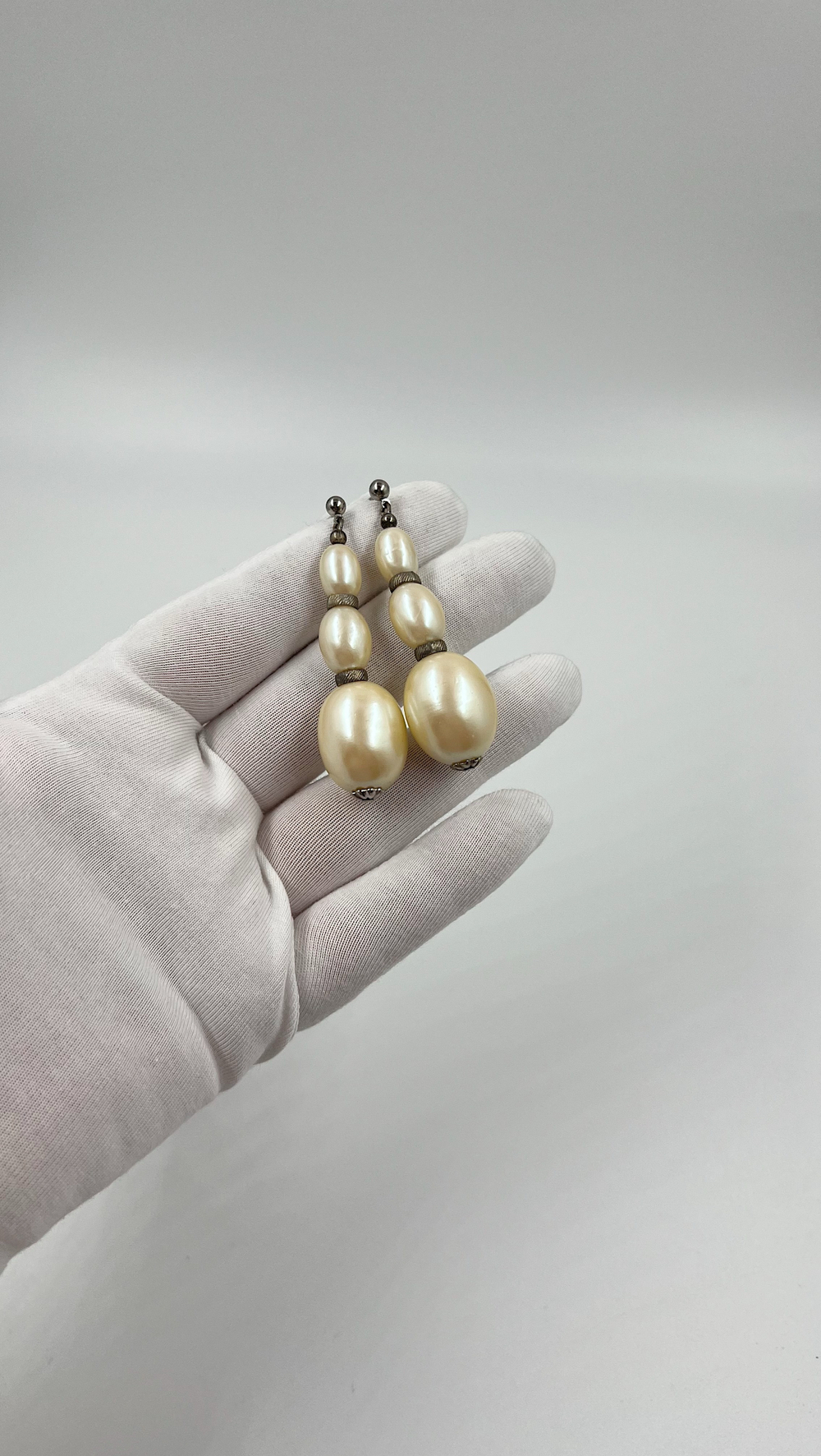 Серьги жемчужные