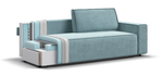 Диван Норд Велюр Монолит Аква