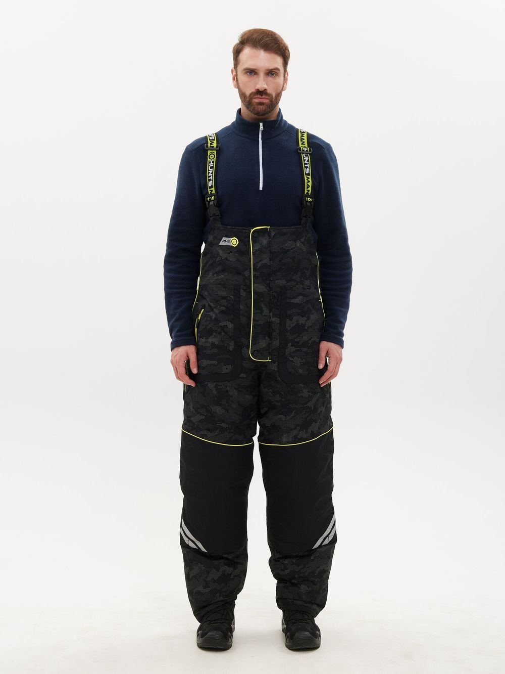 Костюм зимний Siberia Reflect V2 ткань Breathable Reflex Membrane цвет Черный