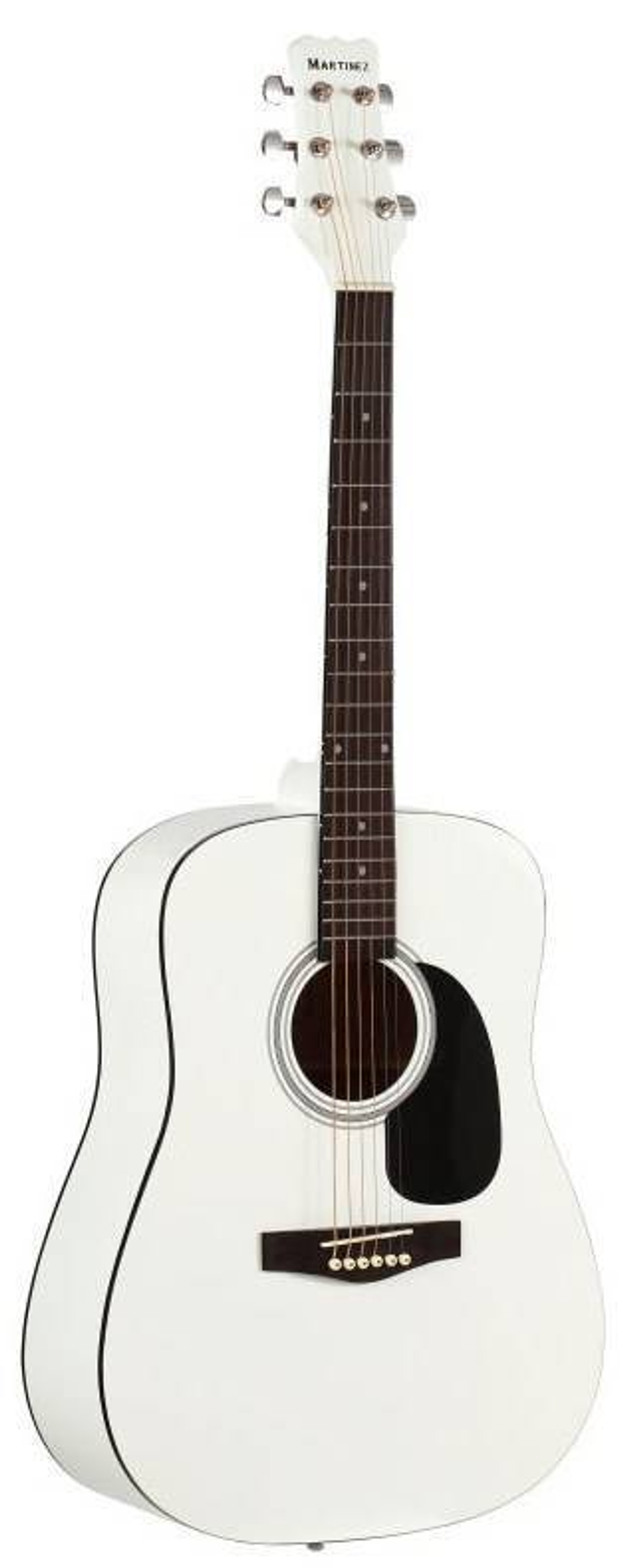 ГИТАРА АКУСТИЧЕСКАЯ MARTINEZ FAW-702 WHITE