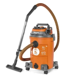 Пылесос строительный DAEWOO 1.6 кВт, 25 л