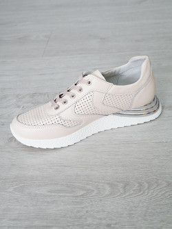 Кроссовки женские летние натуральная кожа