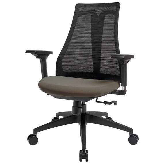 Офисное кресло Air-Chair черный пластик, черная база