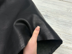 Etrusco Volanato Nero (1,6-1,8 мм), цв. Черный, натуральная кожа