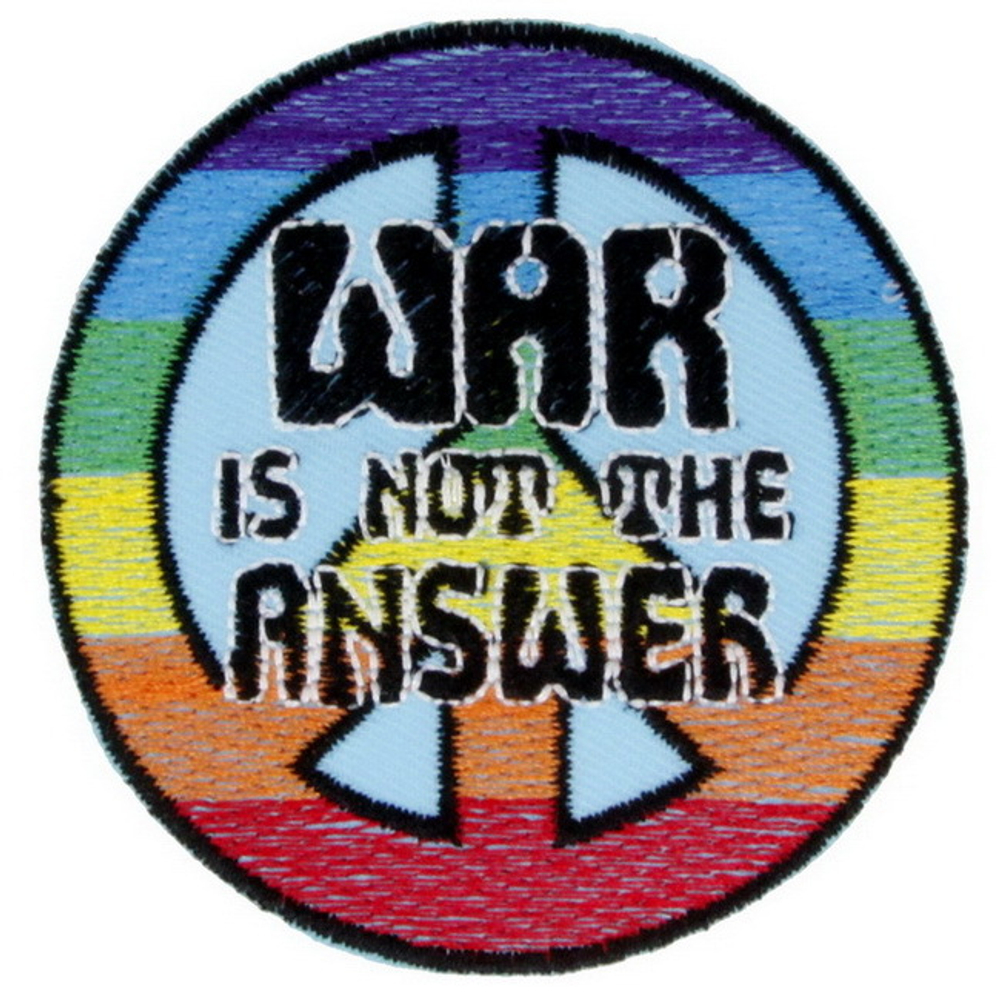 Нашивка Пацифик War is not the answer