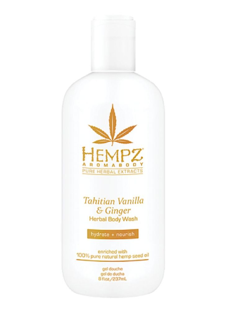 Гель для душа HEMPZ Tahitian Vanilla &amp; Ginger Herbal Body Wash 237 мл