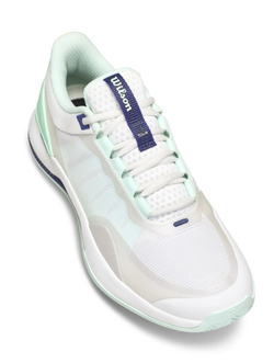 Женские Кроссовки теннисные Wilson Intrigue Tour - white/bay/skipper blue