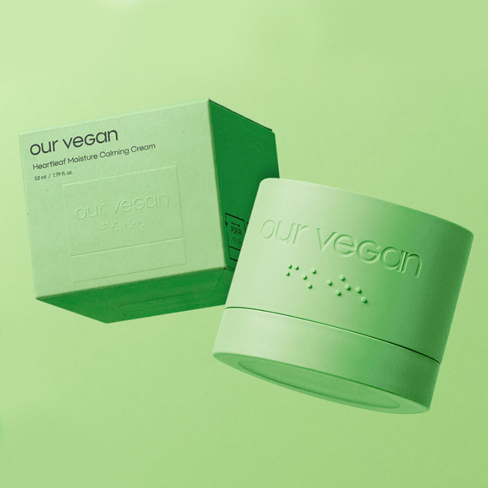 Успокаивающий крем с хауттюйнией Manyo Our Vegan Heartleaf Moisture Calming Cream