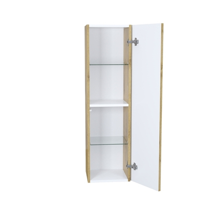 Пенал подвесной IDDIS Bild, 30 см, дуб светлый, BIL30V0i97