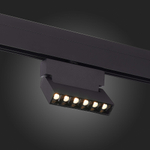 ST362.446.06 Магнитный трековый светильник Черный LED 1*6W 4000K 532Lm Ra&gt;90 36° IP20 L120xW22xH134 48V