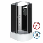 Душевая кабина Niagara Classic NG-2510-14BKG 120х80 с гидромассажем