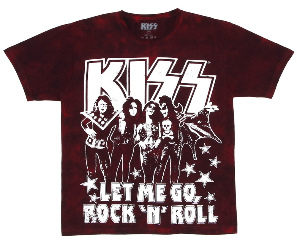 Футболка Kiss Let Me Go Rock'N'Roll