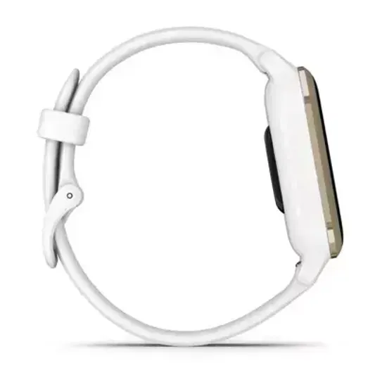 Смарт-часы Garmin VENU SQ 2 Cream Gold Bezel with White Case and Silicone Band 010-02701-11