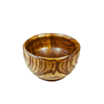 Деревянная текстурированная чаша-тарелка Art of Siberia из дерева вяз. T50