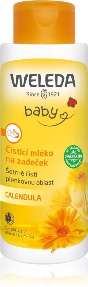 Weleda очищающее молочко для кожи ребенка Baby and Child