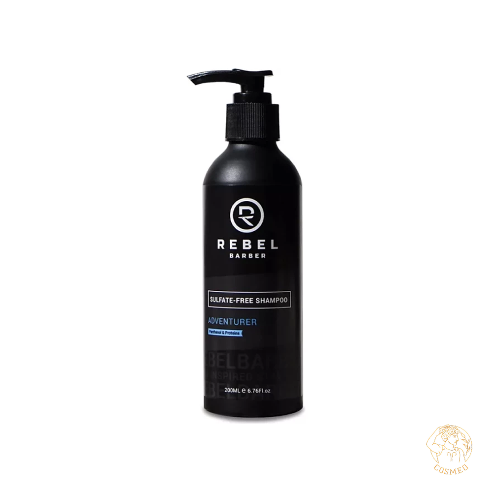 Премиальный бессульфатный шампунь REBEL BARBER Daily Shampoo 200 мл