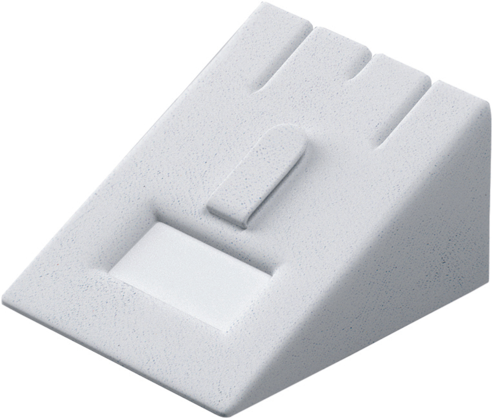 Вкладыш 08/стойка/для гарнитура/2 прорези/язычок/окошко для бирки/прорезь для нитки