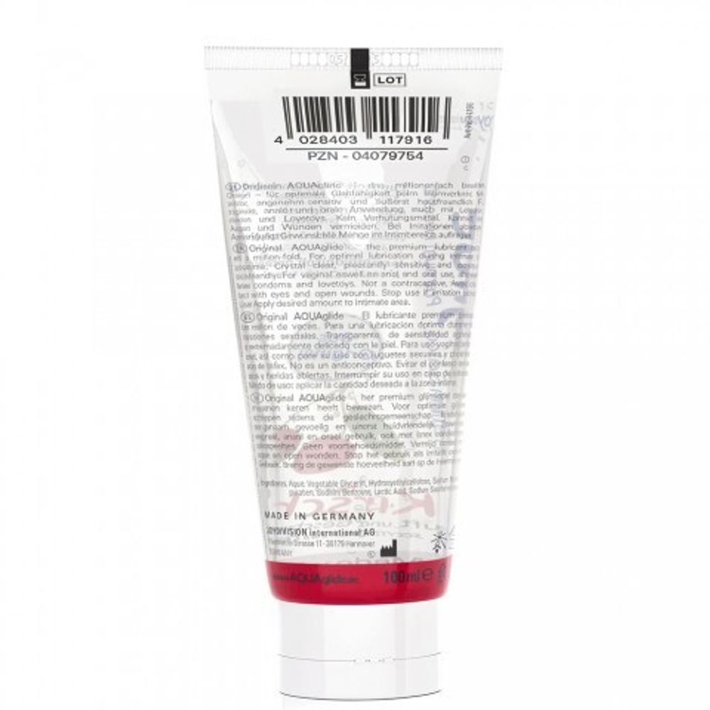 Смазка JoyDivision AQUAglide со вкусом вишни, 100 мл