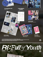 Альбом TEMPEST - RE: FULL OF YOUTH 6th Mini Album 3 Version SET