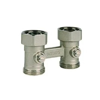 Узел нижнего подключения радиатора Н-образный R3/4 х G3/4 евроконус SANEXT (4961)