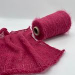 Пряжа для вязания кид мохер с мериносом на бобине (200 гр на конусе)