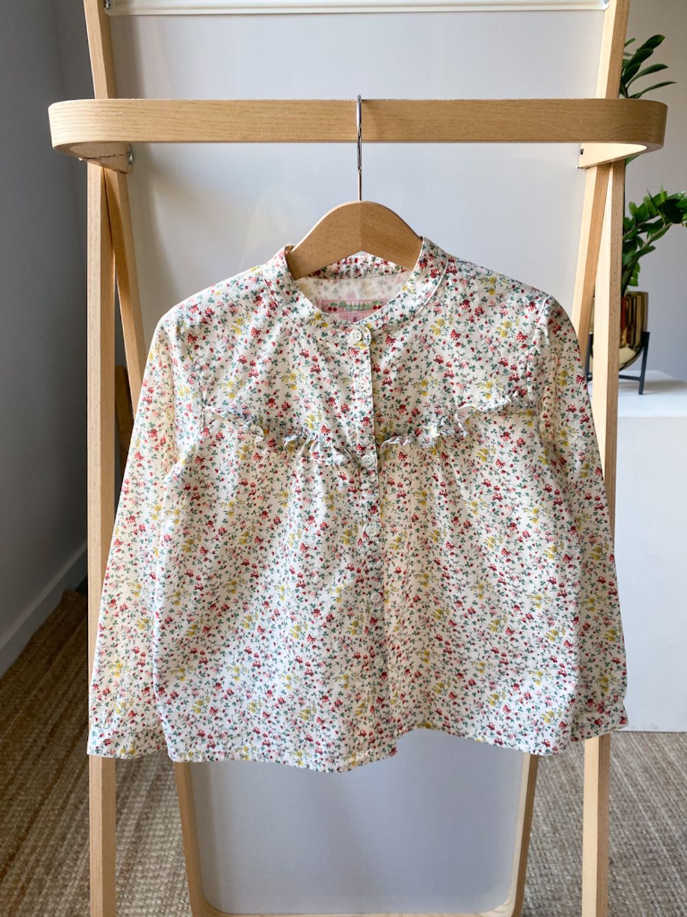 Хлопковая блузка Bonpoint, 116